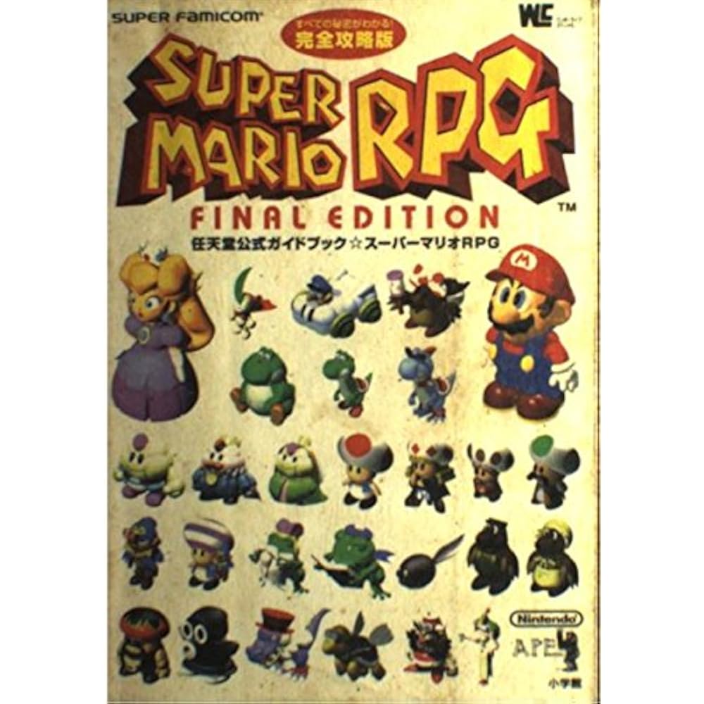 Super Mario RPG Complete Strategy Edition (Wonder Life Special Super Nintendo Nintendo Official G...
