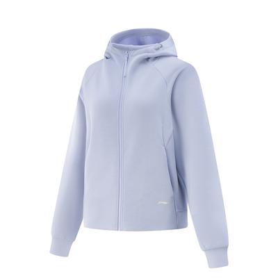 Fitness-Serie Sportlich Lässig Kapuzenpullover Unifarben Reißverschluss Strickjacke Einfaches Sweatshirt Damen Sweatshirt AWDV512-2