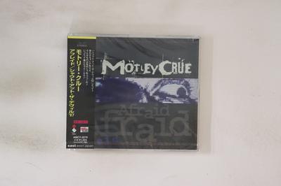 CD MOTLEY CRUE  Afraid  Shout At The Devil 97  L AMCY2079PROMO ELEKTRA 1997 Japan Obi Metal Used