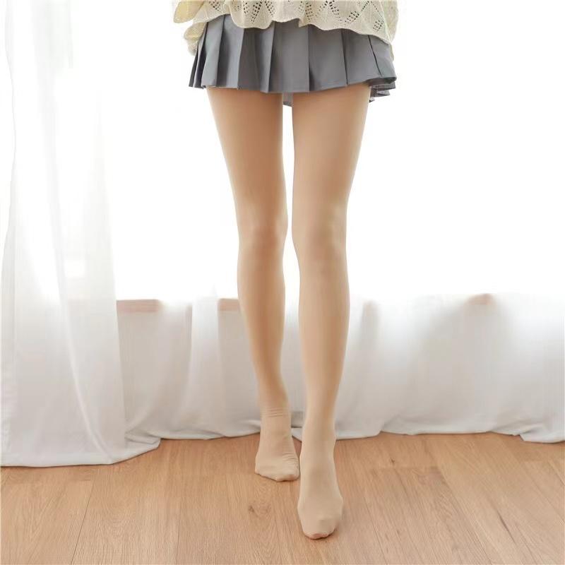 Dopamine Women Sexy Tights Velvet Seamless Pantyhose Japanese Design Large Elastic Nylon Long Stockings