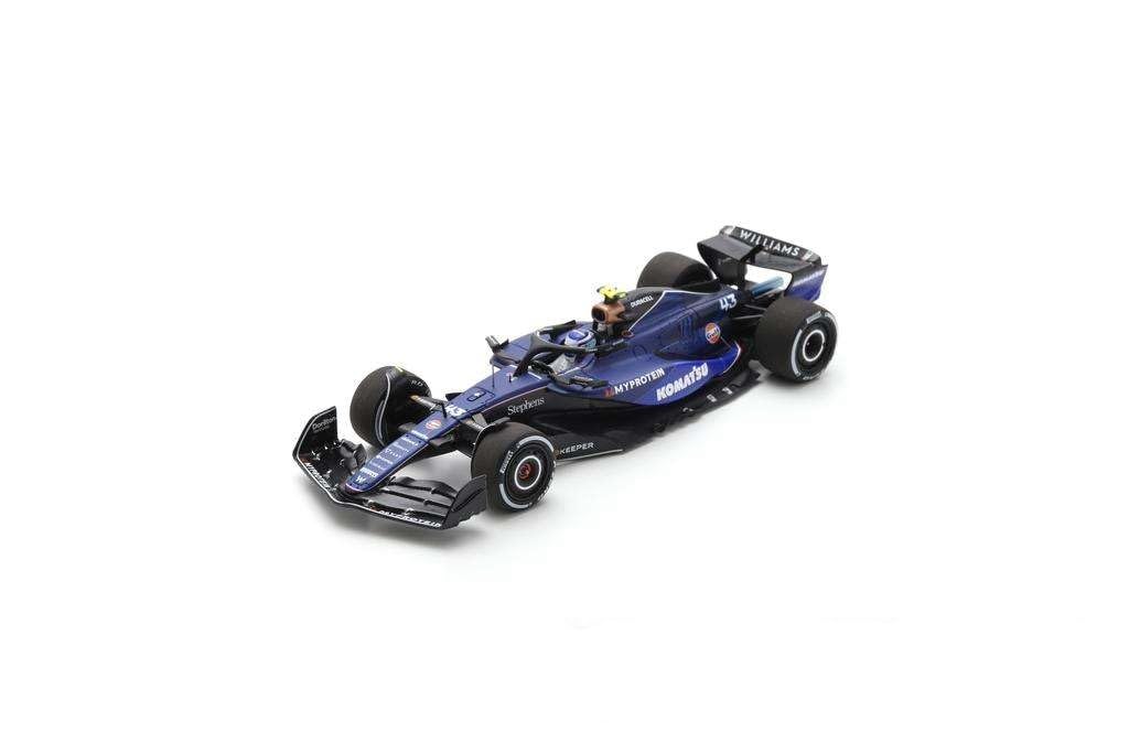 Spark Williams Racing F1 Team 2024 Model Official Goods Special Edition Italian GP Franco Colapinto Scale Model Racing Car 1/43