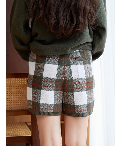 Gelato Pique Air Moco Check JQD Shorts PWNP245139 BEG Women's