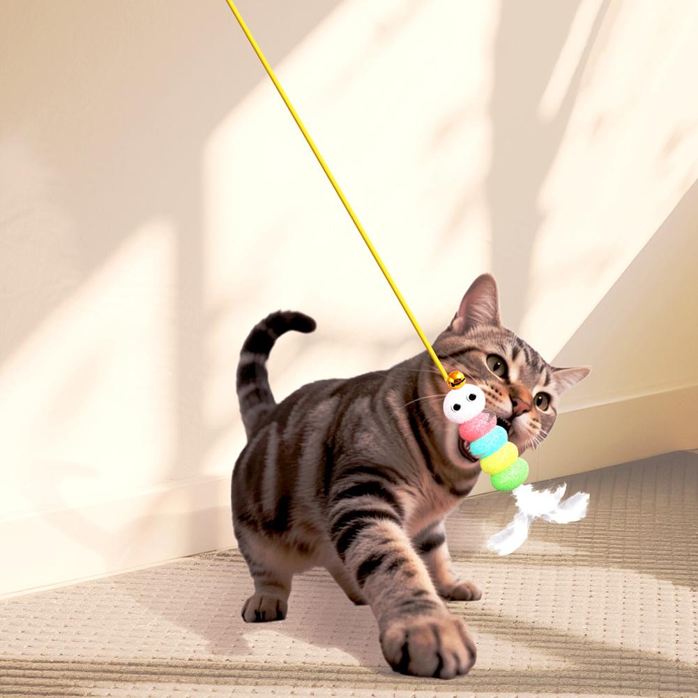 Interactive Hanging Cat Toy For Indoor Cats Automatic Funny Pet Cat Toy For Small Medium Large Cats