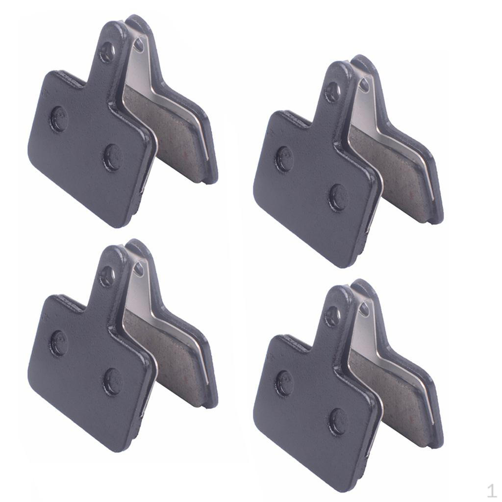 

4 Pair Bike Disc Brake Pads Caliper Semi Resin Components