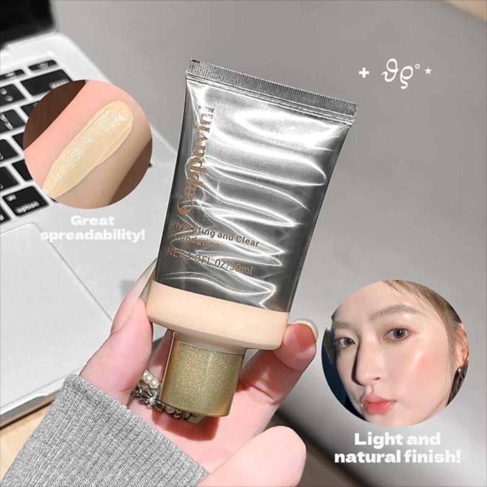 Moisturizing Moisturizing Liquid Foundation Smooth Fine Concealment Foundation Nourishes Skin Waterproof Clearing Foundation