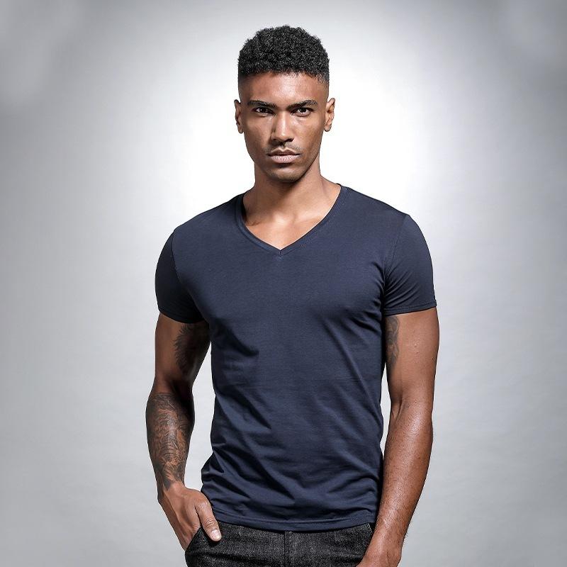 Men's Striped Cotton Blend Shirt