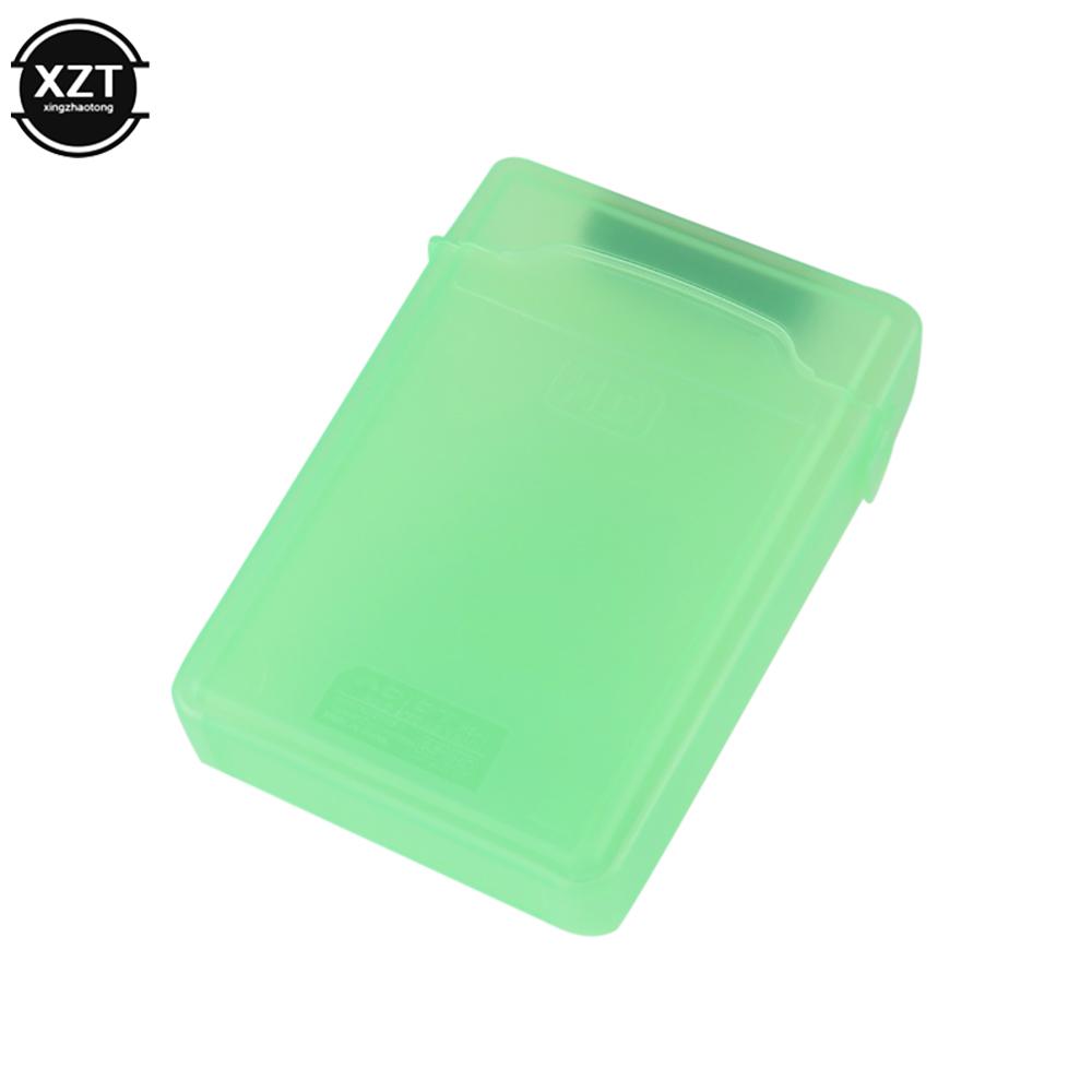 

2,5-дюймовый корпус для жесткого диска HDD Адаптер Sata Бокс для жесткого диска Корпус Защита HDD Жесткого диска Коробка для хранения Защитная крышка зелёный