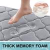 Olanly Bath Mat Rug Machine Wash Dry Cozy Memory Foam Ultra Soft Bathroom Rug Thick Bath Mat For Bathroom Floor Tub And Shower