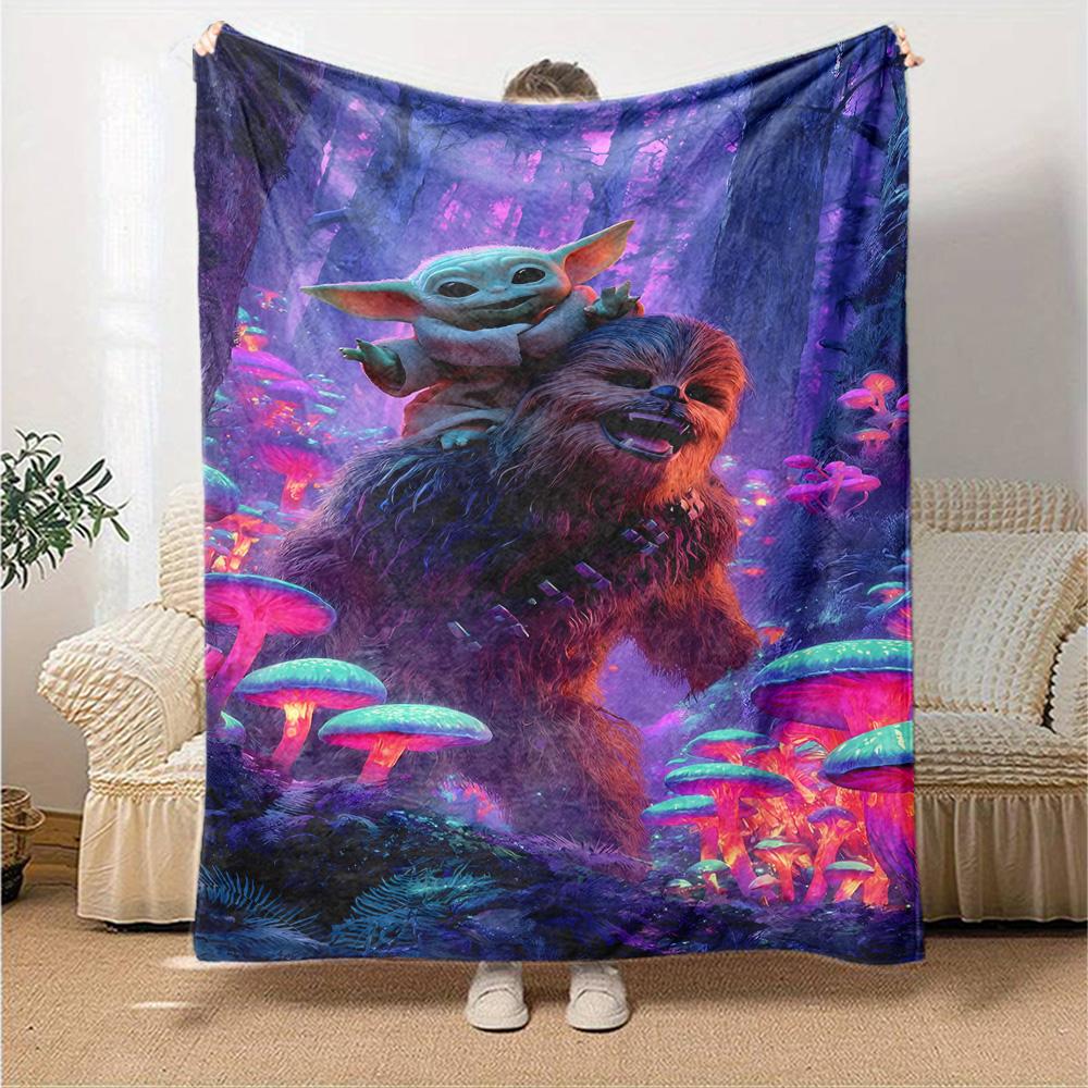 Star Wars Blanket Ultra-Soft Perfect for Sofa Office Bed All-Season Use Playful Design Gifts For Family Or Friends