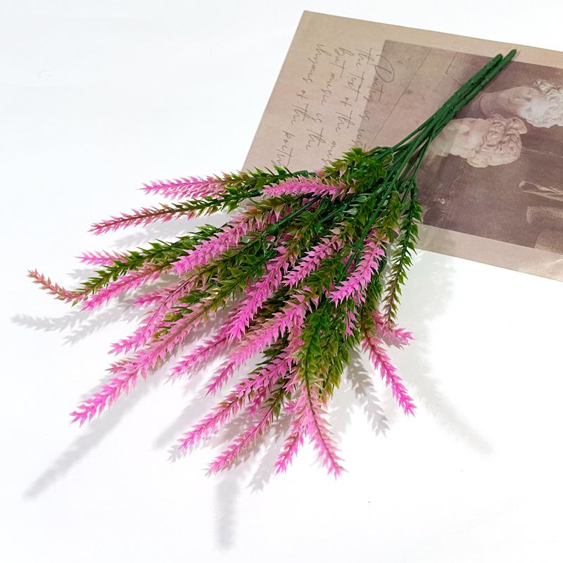 Kunststoff Künstliche Blume Lavendel Gefälschte Blume Topf Dekoration Nachahmung Wasser Pflanze Hochzeit Dekoration Requisiten
