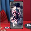 Horror Movie Terrifier Cover For Samsung Galaxy S20 FE S21 S22 S23 Ultra S8 S9 S10 Plus Note 10 20 Ultra Phone Case