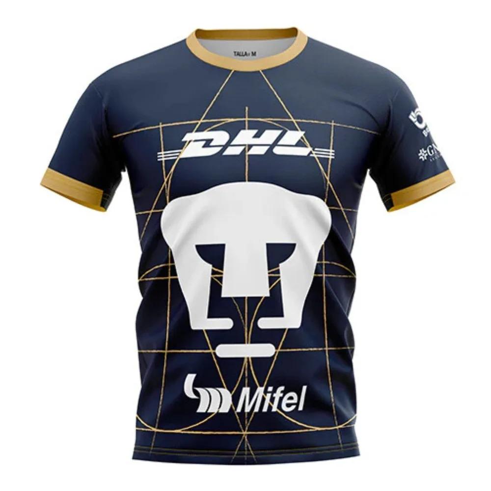 Trendy Design Football Jersey Unam Home And Away 2024_25 Jersey Men Women Clothes Breathable Quick-Drying Oversized T Shirts S 990₽