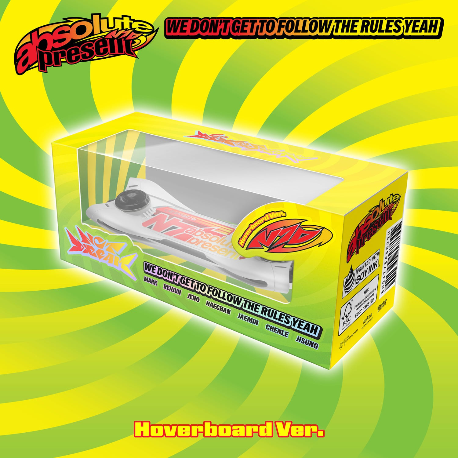 

(Гіроскутер SmartAlbum Вер.) NCT DREAM [Повернення в майбутнє] 5-й повноформатний альбом Hoverboard SmartAlbum ver