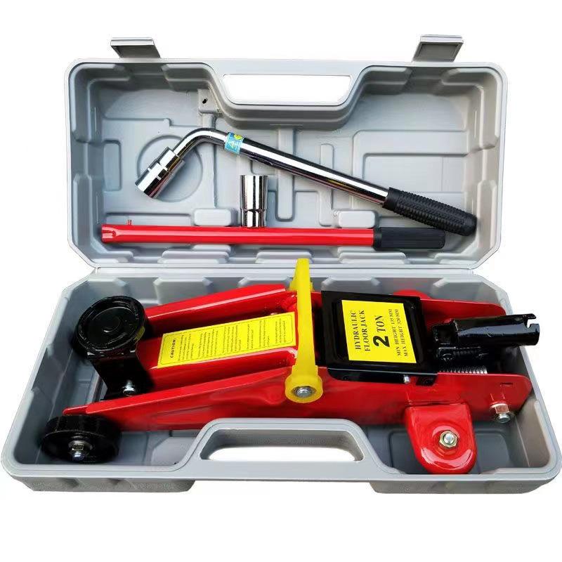 2 Ton Horizontal Hydraulic Car Jack for Tire Changes & Repairs