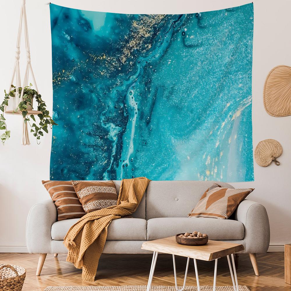 INS Wind Gold Marble Fluid Pattern Tapestry Art Printing Cheap Hippie Wall Hanging Bohemian Wall TapestriesArt Home Decor