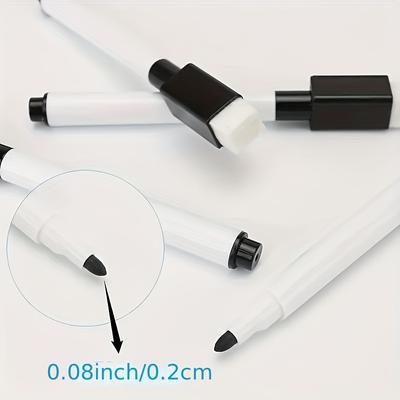 50pcs/8pcs Dry Erase Markers with Eraser Caps, Mini Whiteboard & Chalkboard Pens, Office Desk Organizer, Home & School Supplies