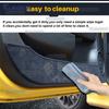 Flannel LHD RHD Door Anti-kick Pad For Abarth 595 695 2012-2024/ Fiat 500/500C 2008-2024/ 500E 2013- Mat Trim Accessories