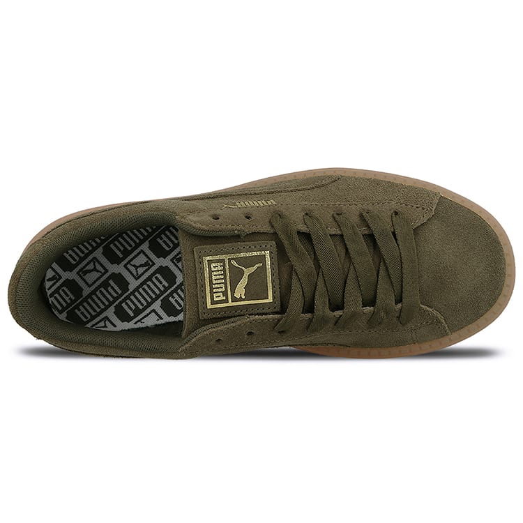 Puma Suede Platform Trace 'Olive Night' Women's 365830-03