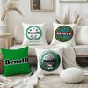 Cool B-Benelli Pillow Case Home Dorm Chair Back Short Plush Double-Sided Printing Office Nap Time Cushion Cover