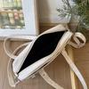 Women Japanese JK Uniform PU Bag Student Commuter School Bag Large Capacity One Shoulder Straddle Bags Handbag ToteBag