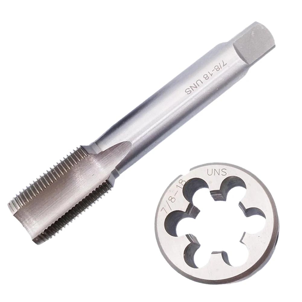High Quality Tap Indexable Inserts Right Hand Round Handle Tap UNS Die 45mm Diameter 7/8-18 UNS For Muzzle Work