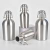Large 304 Stainless Steel Sports Water Bottle, 64oz/2L Beer & Wine Flask