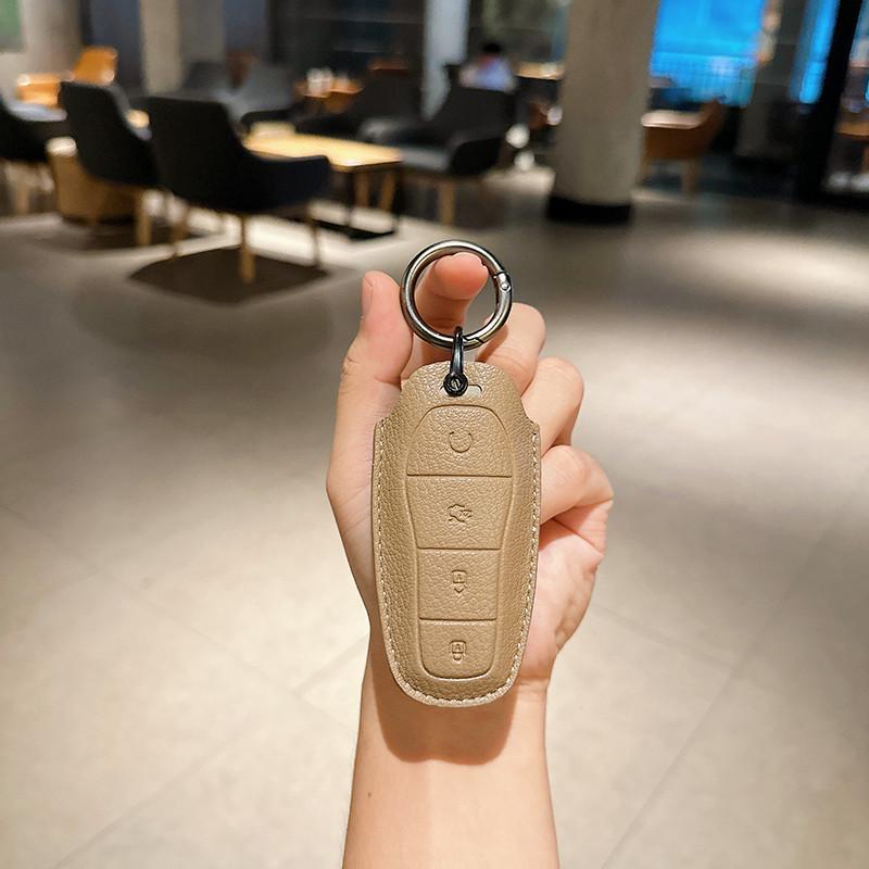 BYD Car Key Case for Han, Qin Plus DMI, Song Pro, Song L, Tang, Yuan, Destroyer 05, Dolphin, Seal 06 Models