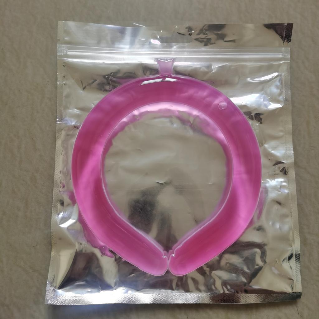 Summer Second-generation Ice Ring, Cold Ring Hanging Neck Cooling Ring, Outdoor Heatstroke Ice Neck Ring, Ice Collar, Cool Collar
