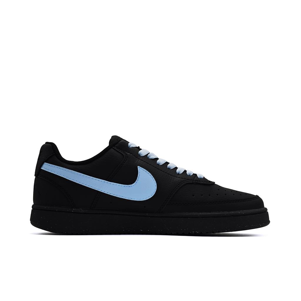 Nike Court Vision Low Ice Blue Star Island PU Synthetic Leather Slip Resistant Abrasion Resistant Low top DH2987-002(Team1364-)