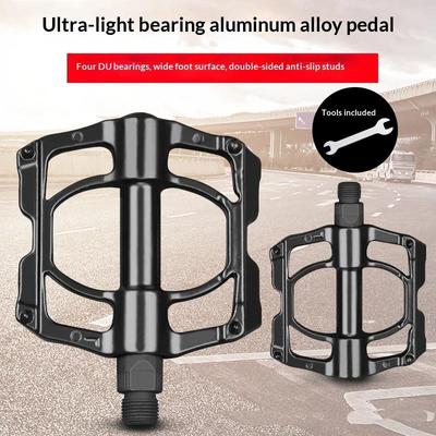 Aluminum Alloy Non Slip Bike Pedal Sealed Bearing Universal For Mountain Road Bicycle Cycling Accessory