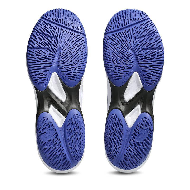 Asics Gel-Game FF Synthetic Leather Versatile Comfortable Breathable Support Low-Top Tennis Shoes Men sneaker White Blue 1041A489-103