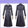 Halloween Wednesday Addams Rollenspiel Erwachsenen Schuluniform Kostüm Set Für Themenpartys