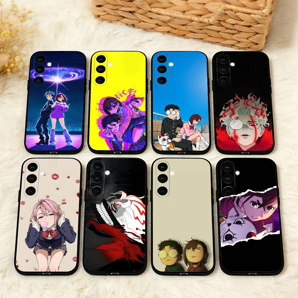 1PC Anime D-Dandadan Phone Case For Samsung A73,72,71,53,52,51,22,91,80, Soft Black Cover