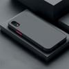 Fashion Color Collision Skin-feel Translucent Matte Slim Shockproof Protective Phone Case For Iphone XR
