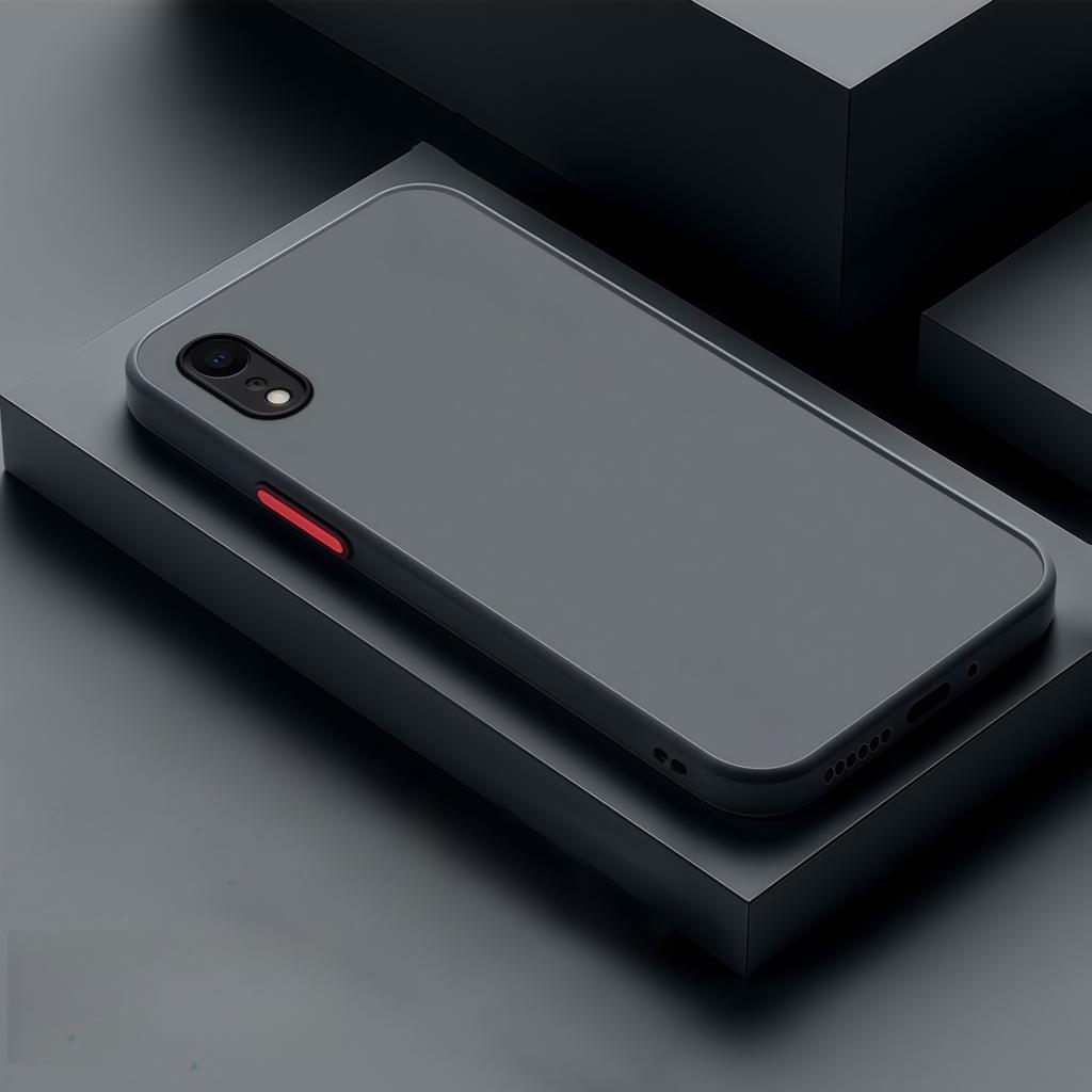 Fashion Color Collision Skin-feel Translucent Matte Slim Shockproof Protective Phone Case For Iphone XR