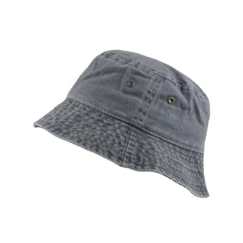 Washed Denim Bucket Hat for Women Men Retro Wide Brim Fisherman Cap Summer Outdoor Girls Lady Panama Sun Hat Bob Caps
