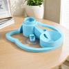 Replacement Pet Water Dispenser Base, 6.50 X 6.10 In ABS Drinking Station with Screw-Style Mount, Bottle Not Included