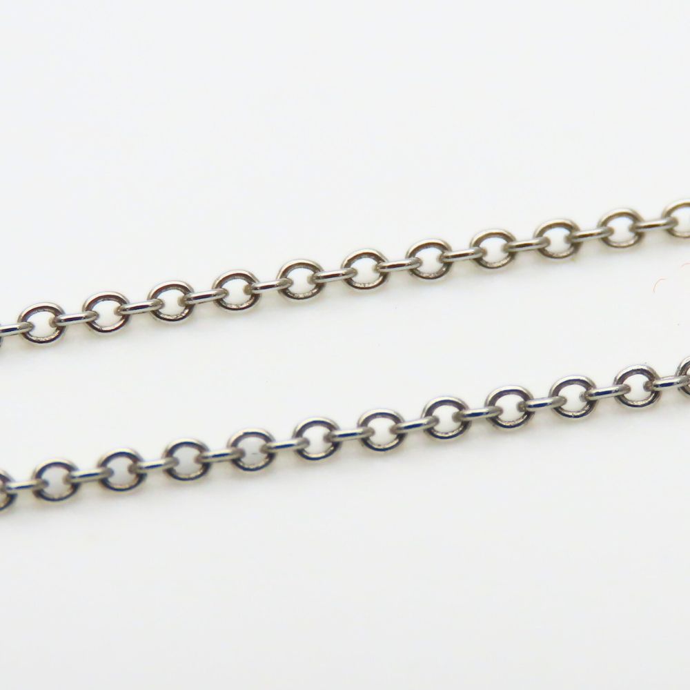 Used TIFFANY&Co. Necklace 1837 Interlocking Circle Silver925 5.0g Silver Accessories