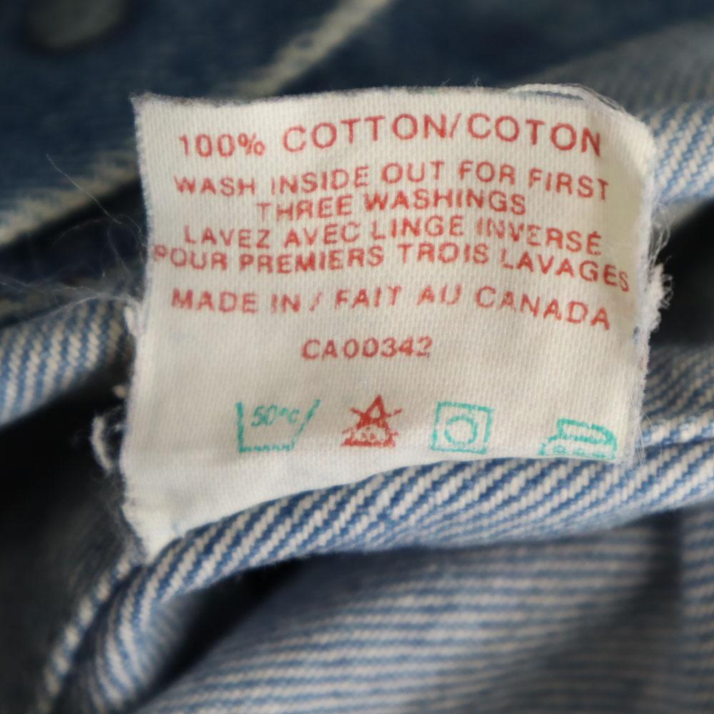 Levi's 80s 90s Made in Canada Old Denim Jacket L jeans Men's Used