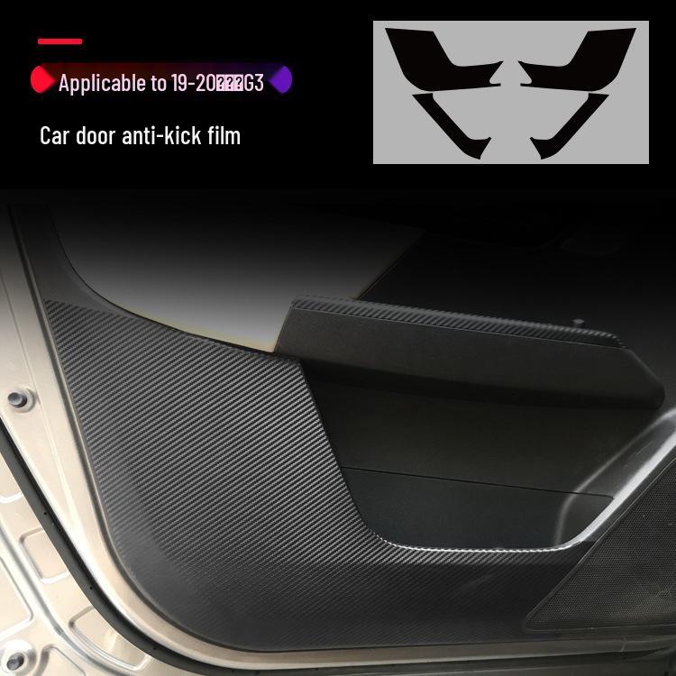 19-20 Xiaopeng G3 Innentür Tritt- und Kratzschutzfolie