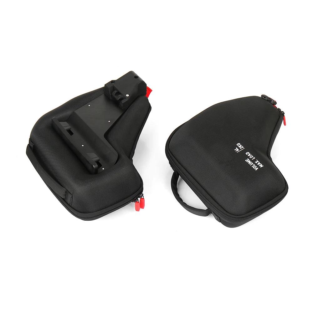 For BMW R1300GS Adv 4L Left Right Radiator Cowl Bags Side Storage Bag Waterproof