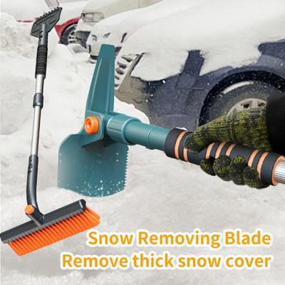 Abnehmbare Auto Schnee Wischen Schaufel Griff Auto Pinsel Eis Schaber Entferner Winter Auto Zubehör