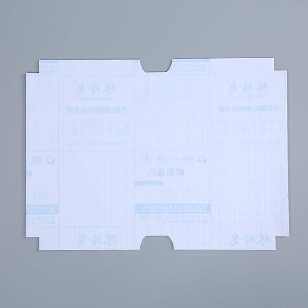 Stationeries 10Pcs Matte Clear Adhesive School Textbook Protective Case Book Jacket Cover