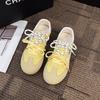 Forrest Gump Shoes 2025 Spring New Women's Shoes Retro Flat-bottomed Casual Versatile Soft-soled Sports Comfortable Lace-up German Training Shoes