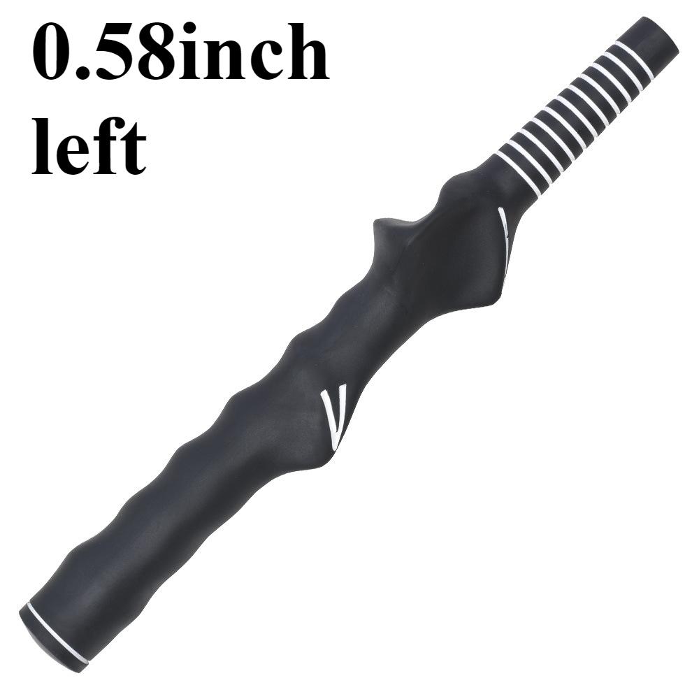 1pc New 0.36/0.58inch Aperture Golf Correction Grip Beginner Correct Posture Golf Hand Training Aid Comfortable Soft Fixed Model