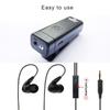 Wireless In Ear Monitor System IEM UHF Mono Transmitter Receiver Low Latency for Studio Band Live Performance