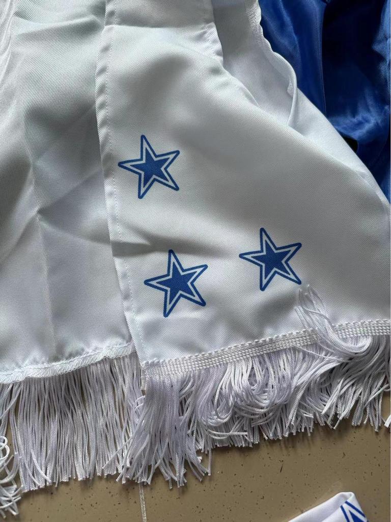 S-XL Sexy Football Cheerleader Uniform - Dallas USA Cup Performance Costume