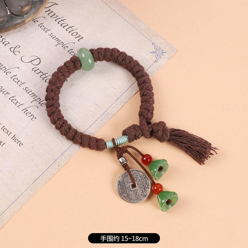 Mountain Ghost Spending Money Bracelet, Hand-woven Retro Tibetan Bracelet Bracelet, Cultural and Play Accessories
