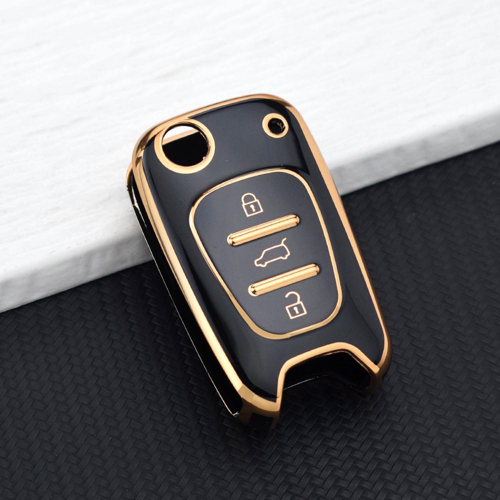 TPU Car Key Fob For KIA Sportage/Rio 3/Soul/Optima/Ceed Pro/K5/K2/Pride Cover for Hyundai i20/i30/ix20/ix25/ix35/Elantra/Accent