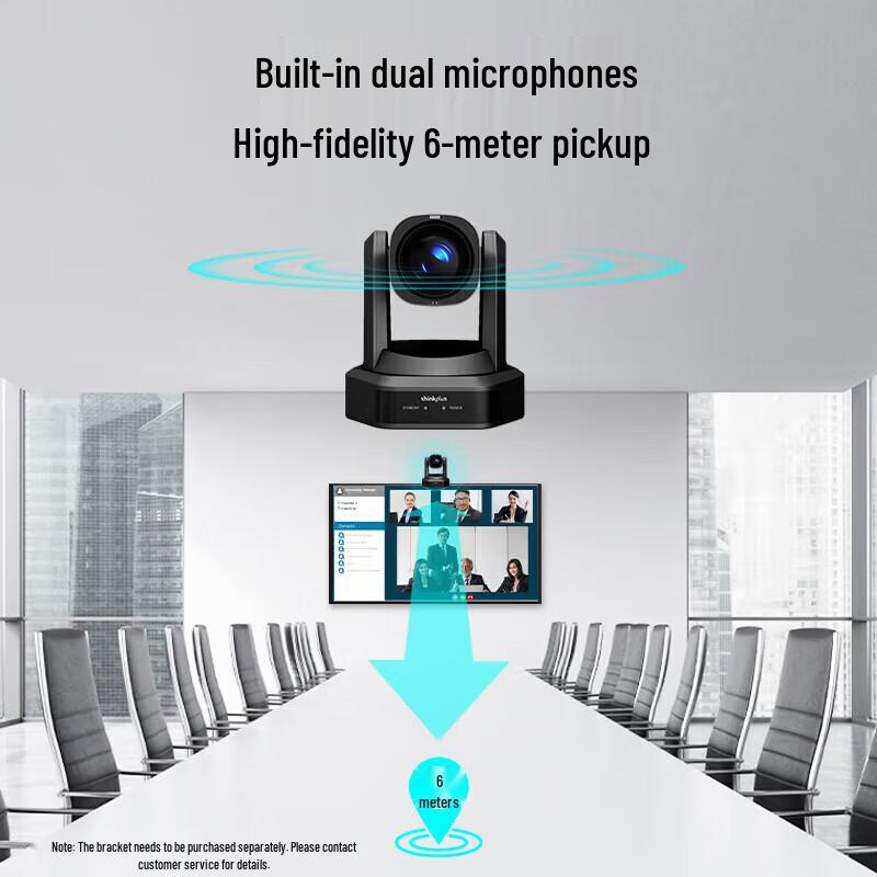 Lenovo Thinkplus YT-HD18A-12 HD AI Tracking Live Stream Webcam (CN version)